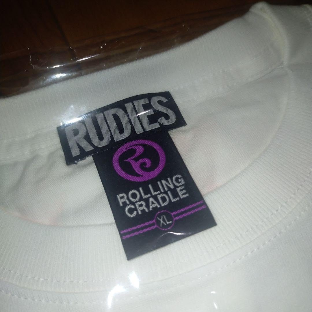 dustbox RUDIE'S×ROLLINGCRADLE ロンT 白/XL SC25 RUDIES x ROLLING